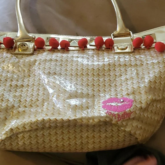 Beltsville Purse with pompoms - Picture 3 of 6